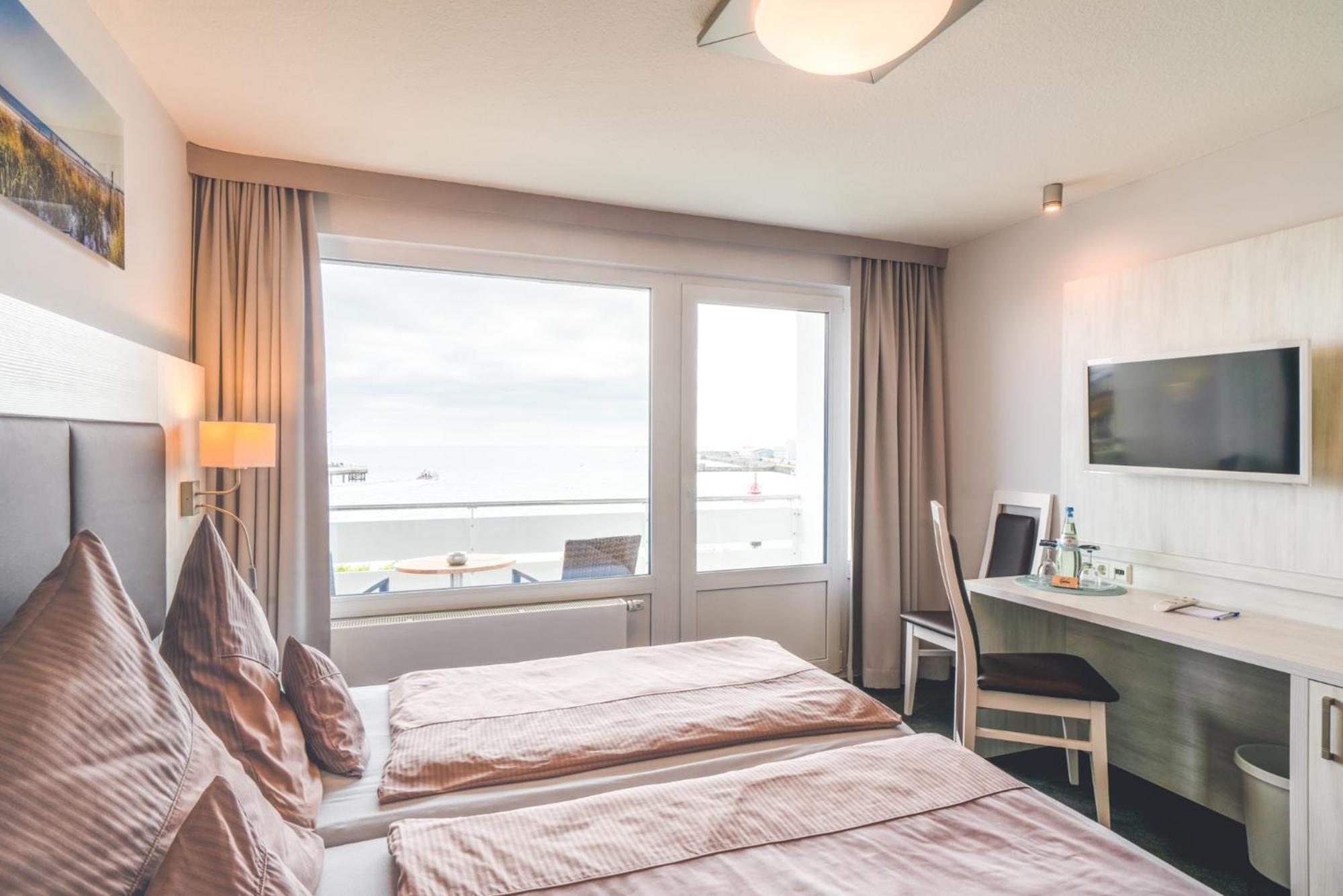 Hotel Hochseeinsel Хельголанд Номер фото