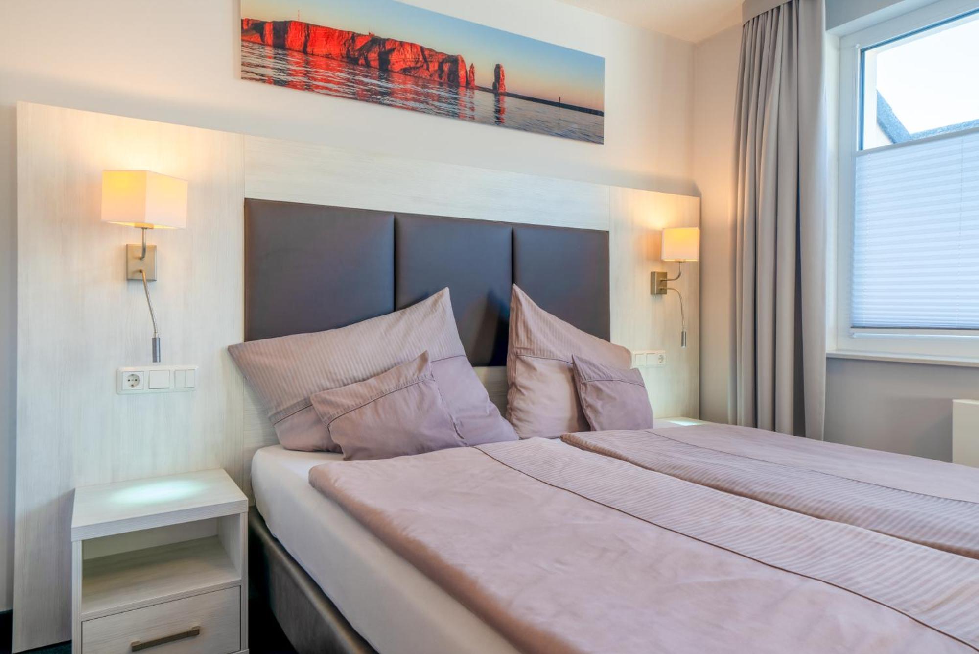 Hotel Hochseeinsel Хельголанд Номер фото